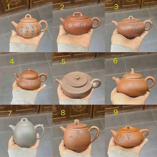 Handmade Yixing Zisha Teapot by Wu Yaqin | Personalized Chinese Clay Collector Tea Pot