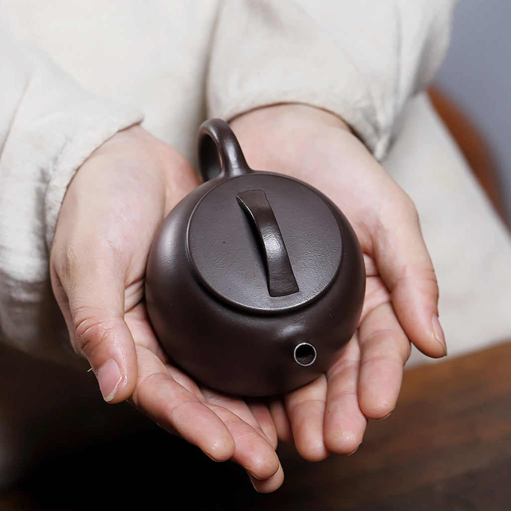 Hanwa Zisha pot raw ore old purple mud