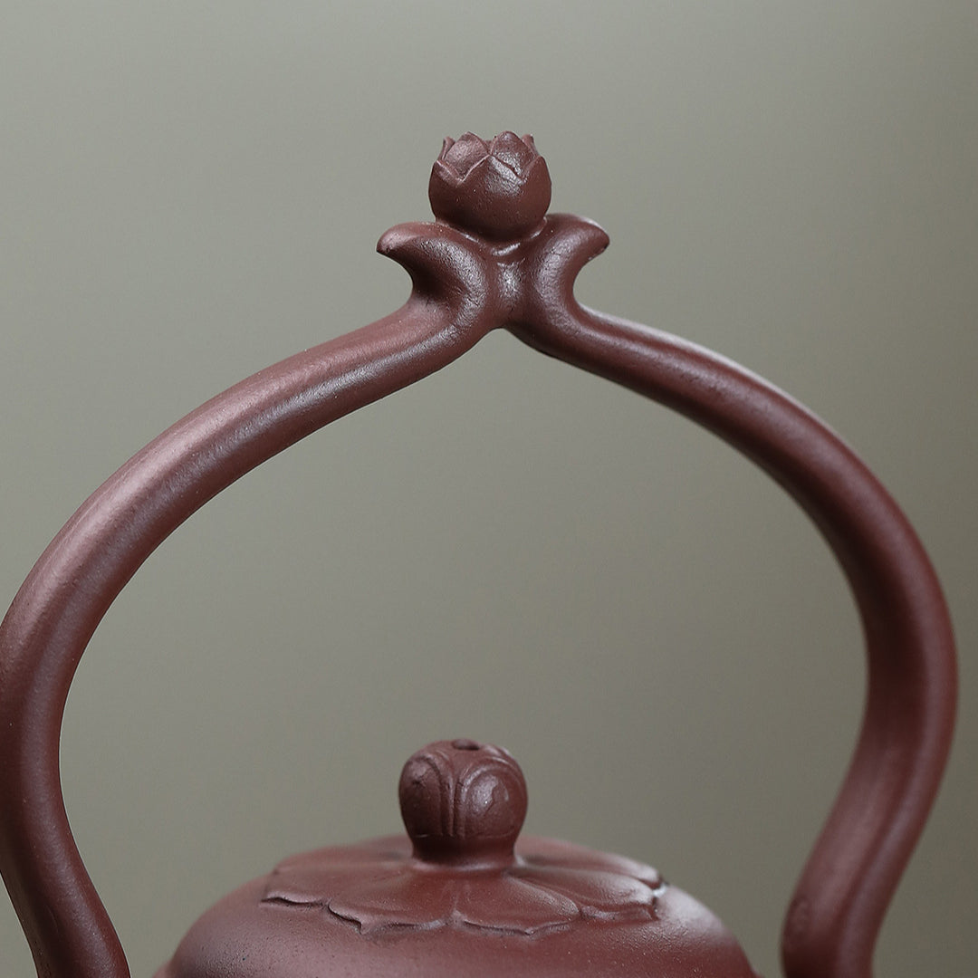 Lotus jackbeam purple clay pot raw ore purple mud