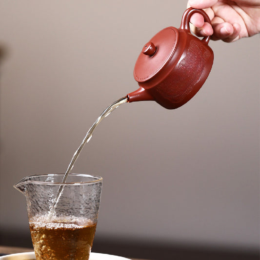 Jinglan Zisha pot raw ore Dahongpao