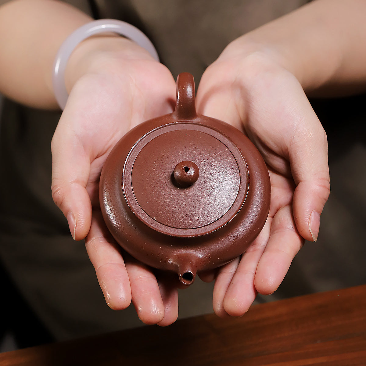 Mulberry plate purple clay pot purple dragon blood sand