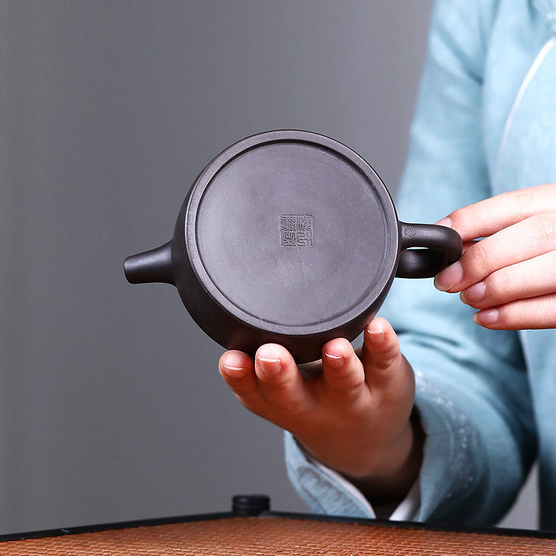 Dezhong Zisha pot raw ore black mud