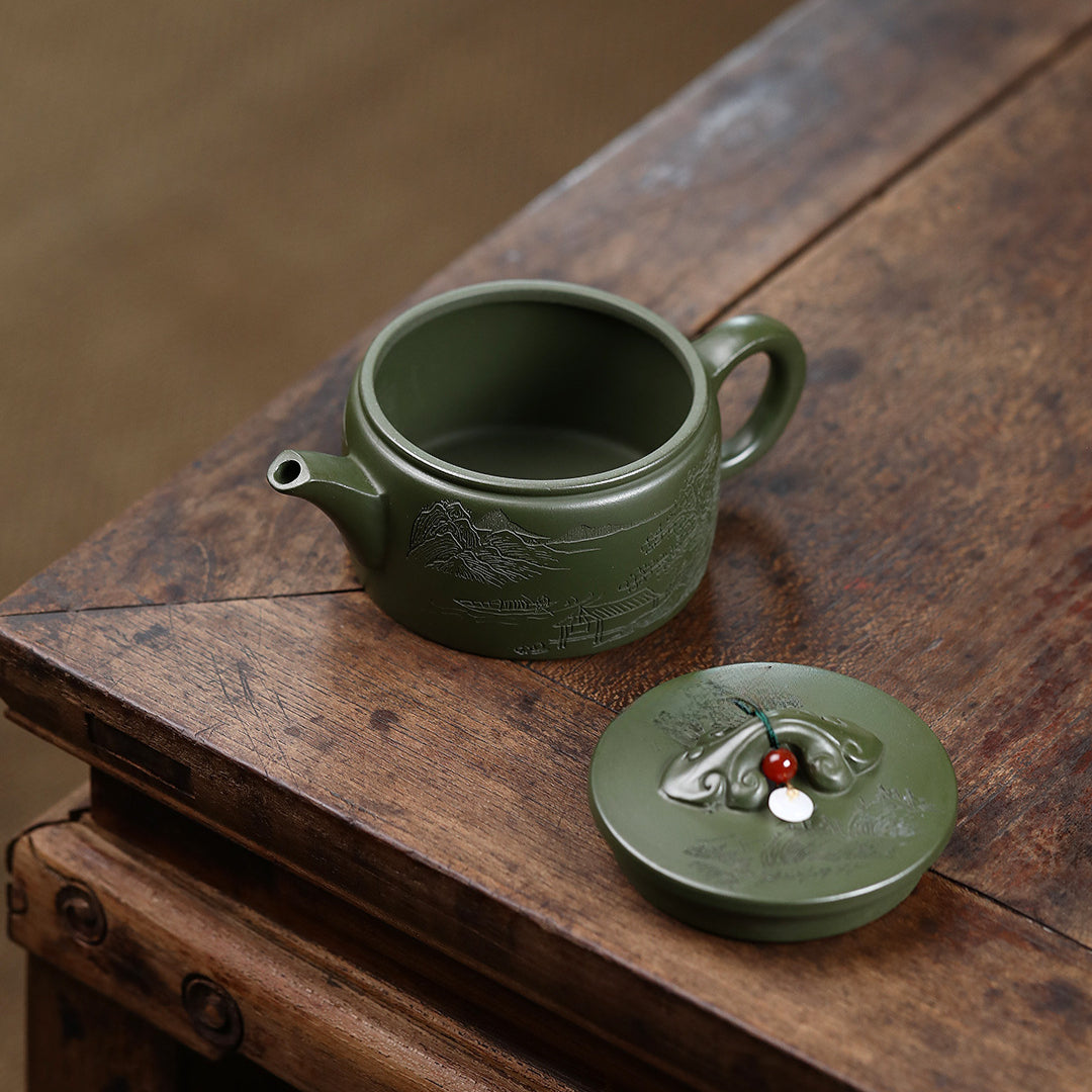 Ruyi Hanwa Zisha pot raw ore green mud