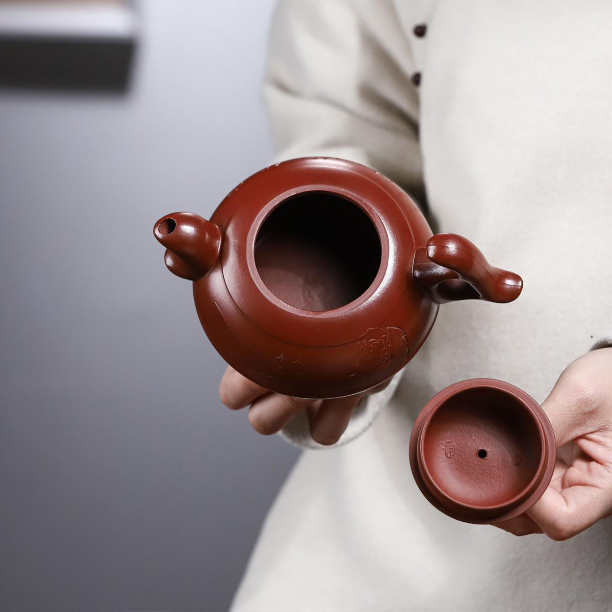 Yuli pot Zisha pot raw ore Dahongpao