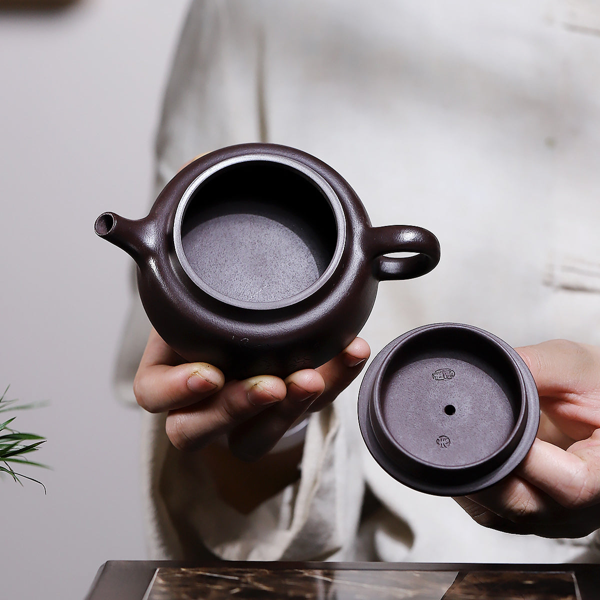 Hanwa Zisha pot raw ore purple mud