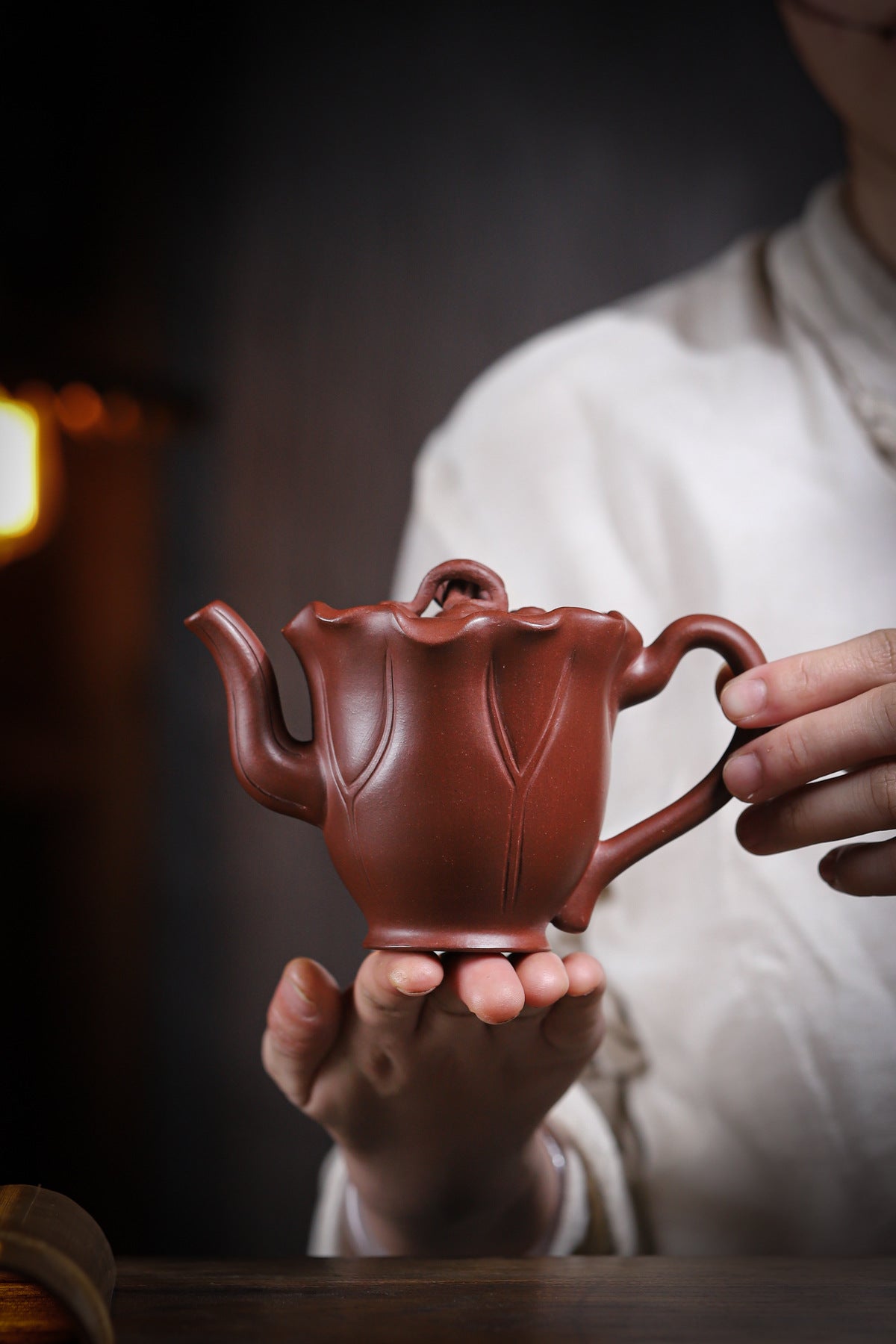 Lotus Seed Red Skin Dragon Famous Handmade Exquisite High Purple Sand Teapot