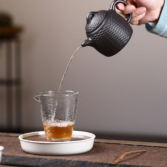 Qinquan Zisha pot raw ore black mud