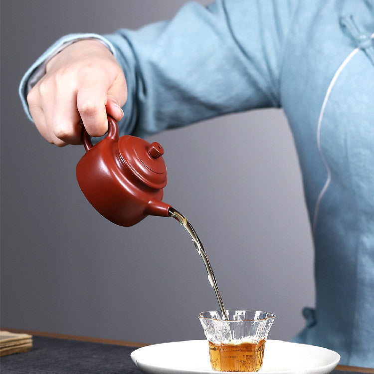 Xiaopin Dezhong Yixing Zisha Teapot 120ml original Dahongpao clay