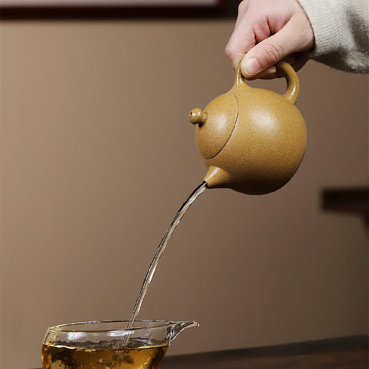 Dragon Egg Zisha Pot Old Duan Mud