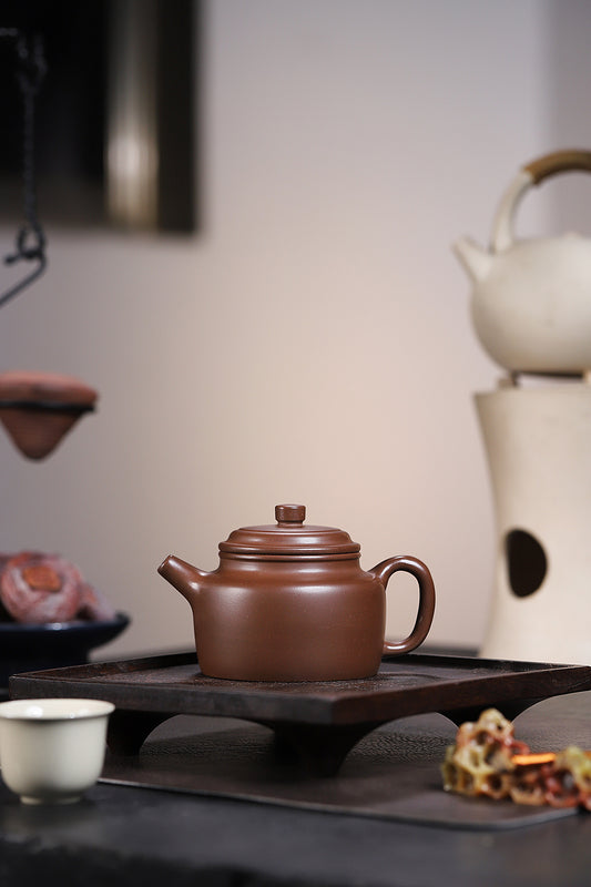 Dezhong purple mud purple clay pot