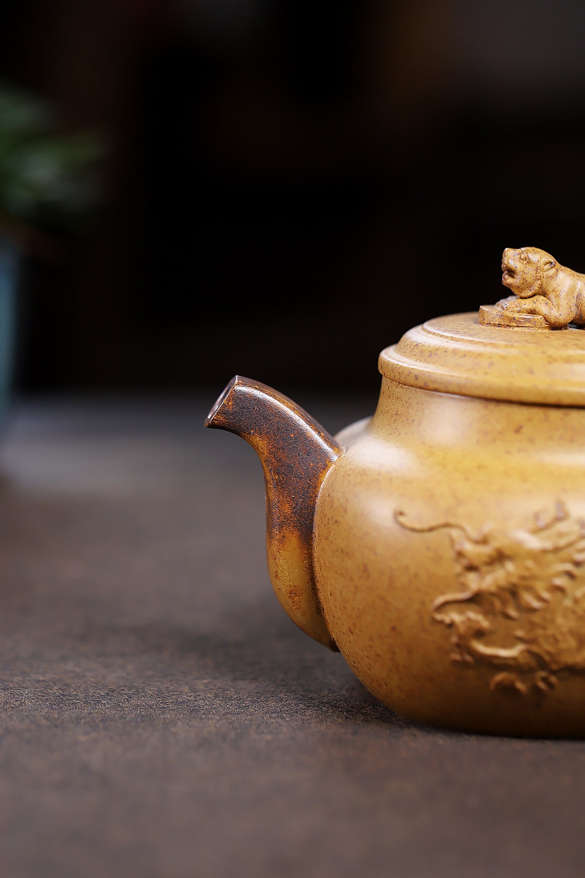 Sifang Longyun Duan Ni Zisha pot