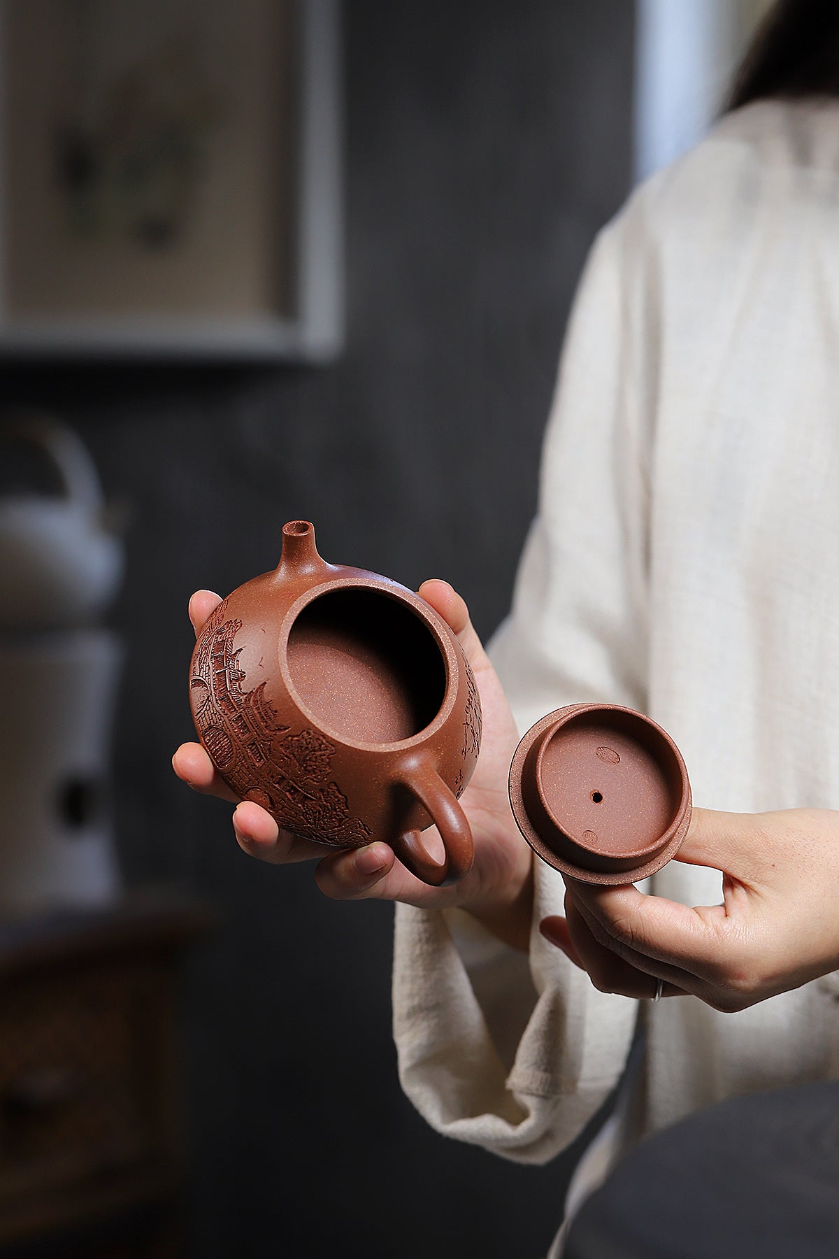 Rhyme Ladle Purple Clay Pot Raw Ore Red Downhill