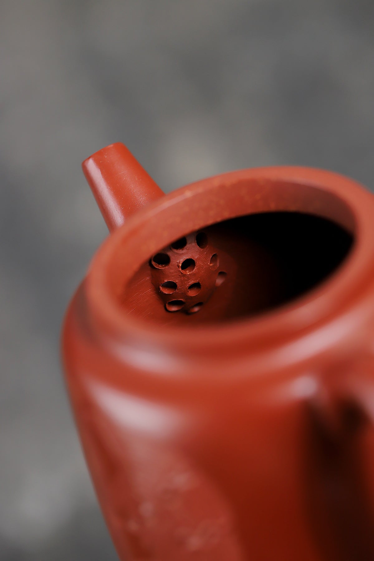 Sketch Straight Purple Clay Pot Raw Ore Dahongpao Tea