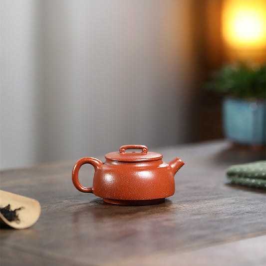 Ruyi Dezhong, downhill mud purple clay pot