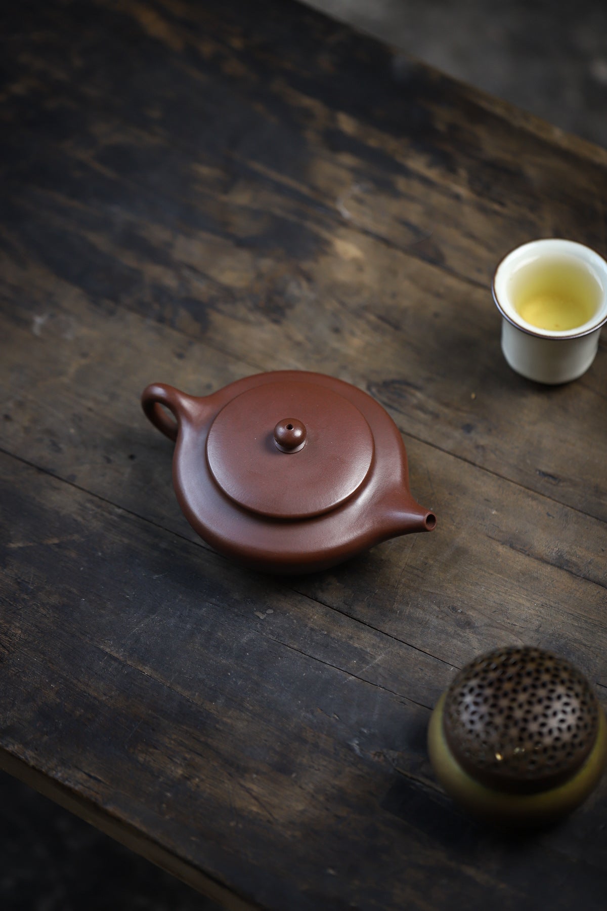 Biancheng Teapot in Zisha Clay, 180 ml