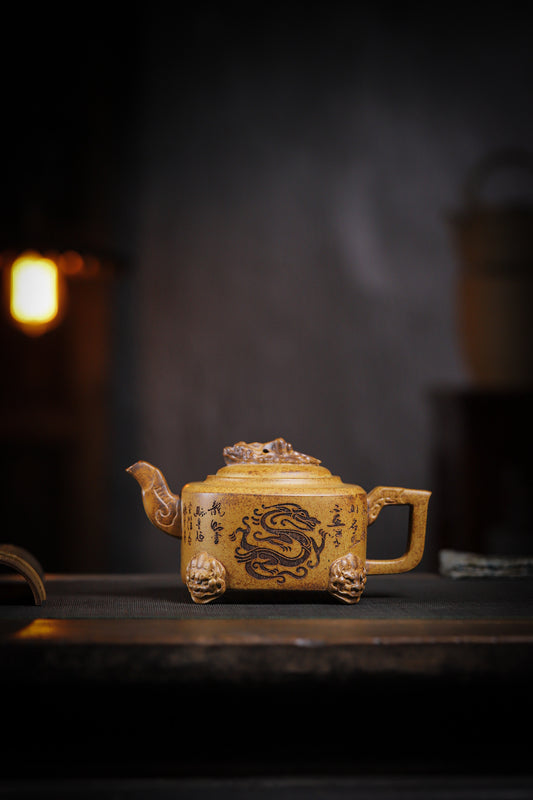 Longteng Sihai high temperature segment mud purple sand teapot