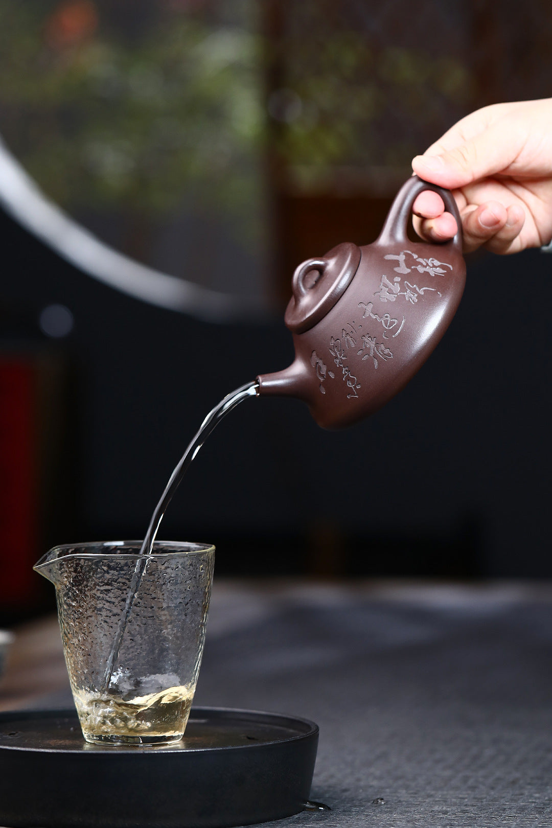 Fengming Stone Ladle Purple Clay Pot