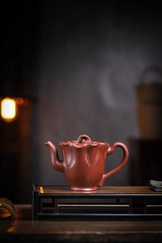 Lotus Seed Red Skin Dragon Famous Handmade Exquisite High Purple Sand Teapot