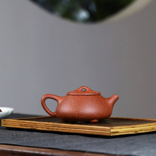 Stone scoop purple clay pot dragon blood sand