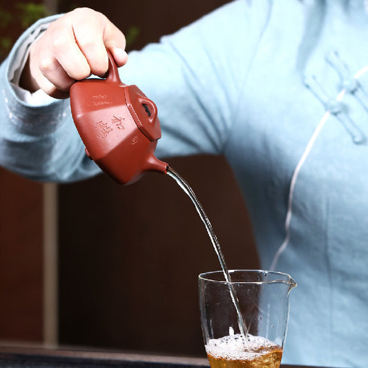 Bafangshi scoop purple clay pot Dahongpao