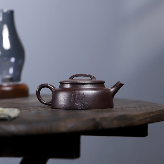 Hanwa Zisha pot raw ore purple mud