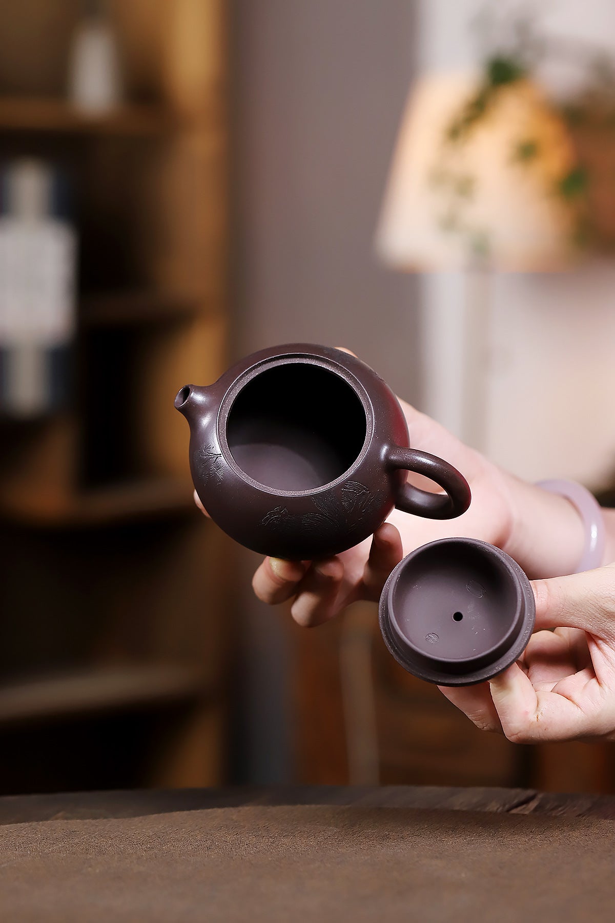 Songqu Xishi Purple Clay Zisha Pot