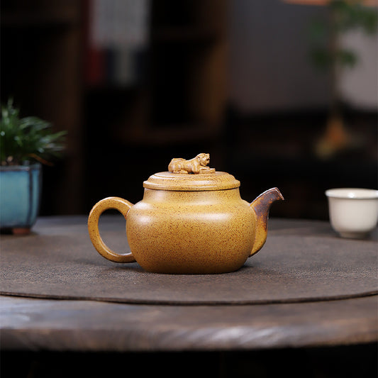 Sifang Longyun Duan Ni Zisha pot