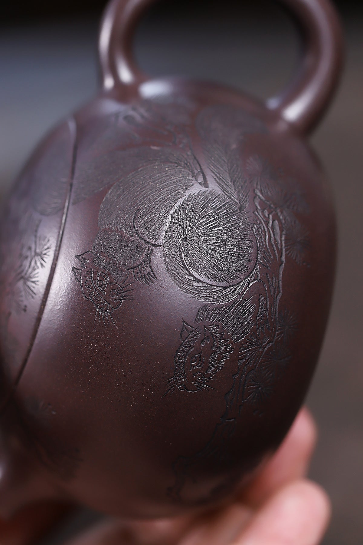 Songqu Xishi Purple Clay Zisha Pot