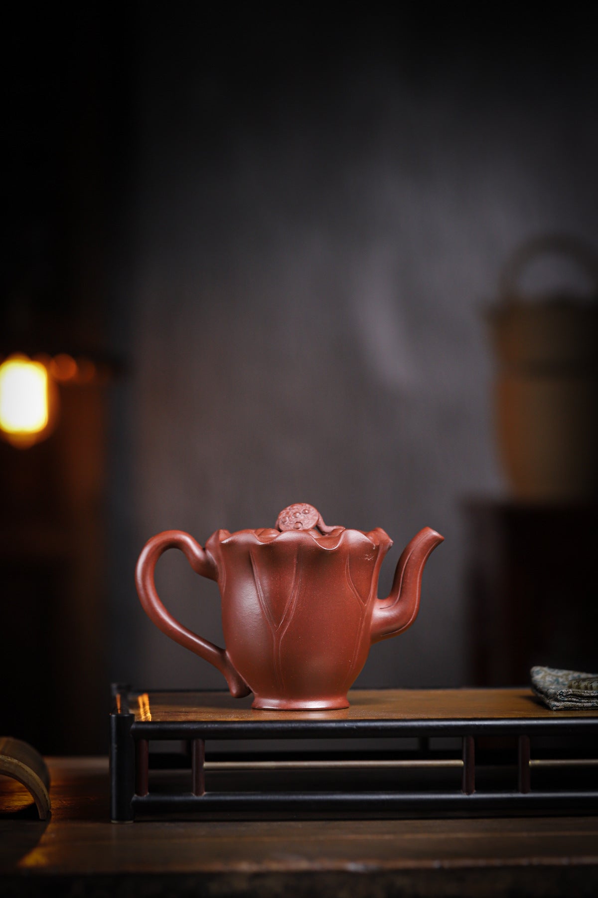 Lotus Seed Red Skin Dragon Famous Handmade Exquisite High Purple Sand Teapot