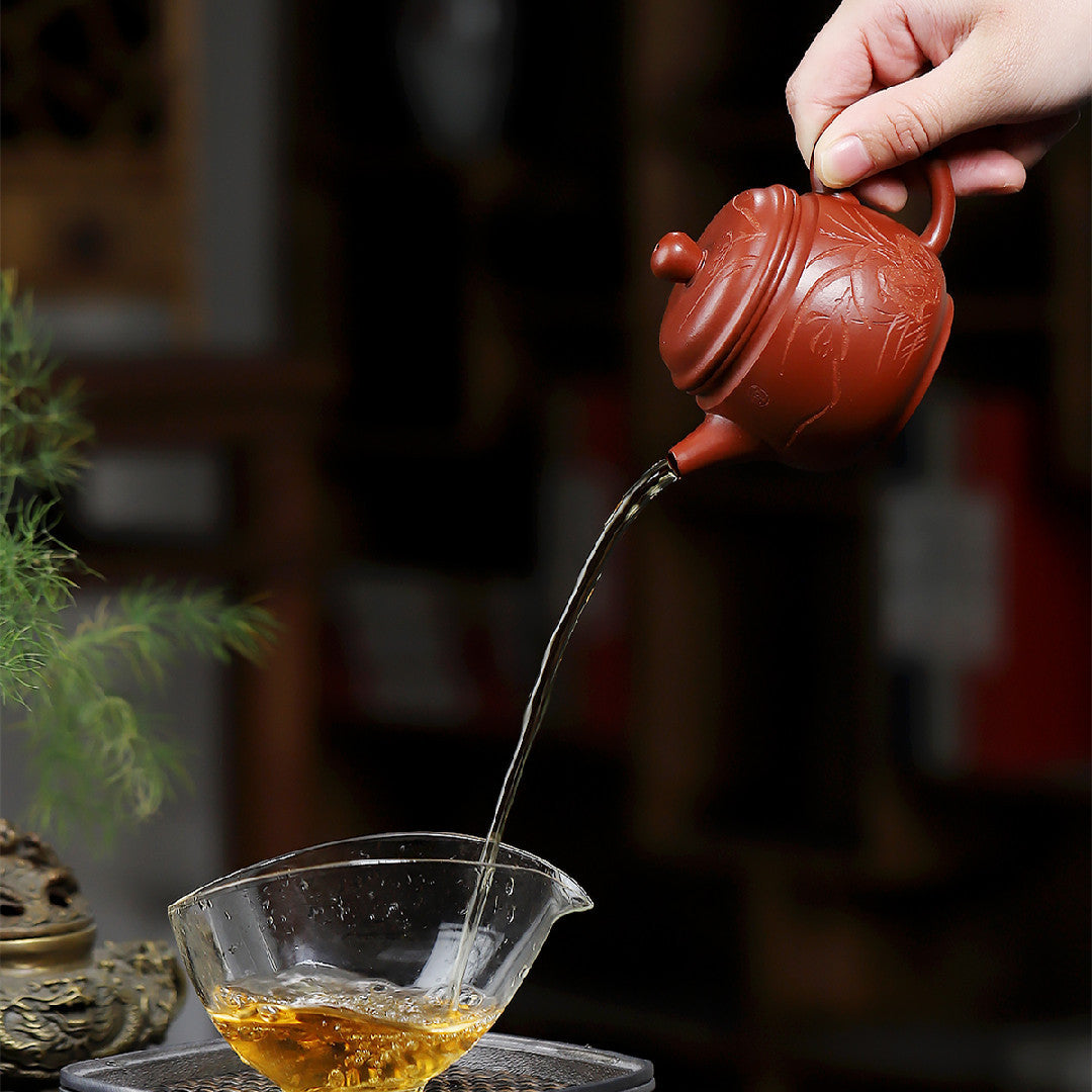 Gao Shipiao Yixing Zisha Teapot 150ml Original Mine Dahongpao Mud