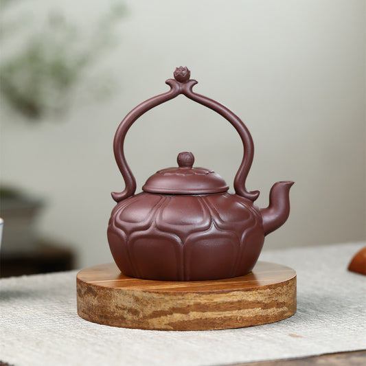 Lotus jackbeam purple clay pot raw ore purple mud