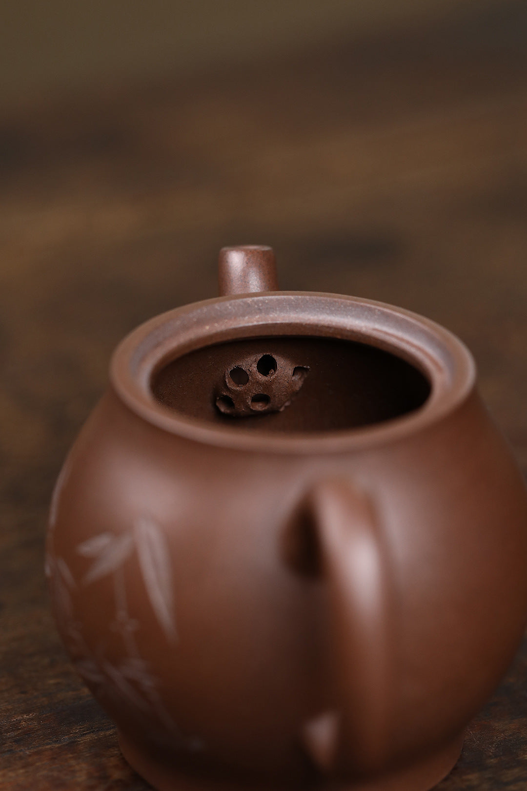 Wenzhong Zisha Teapot Purple Clay