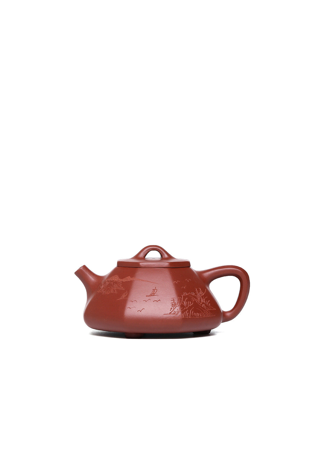 Bafangshi scoop purple clay pot Dahongpao