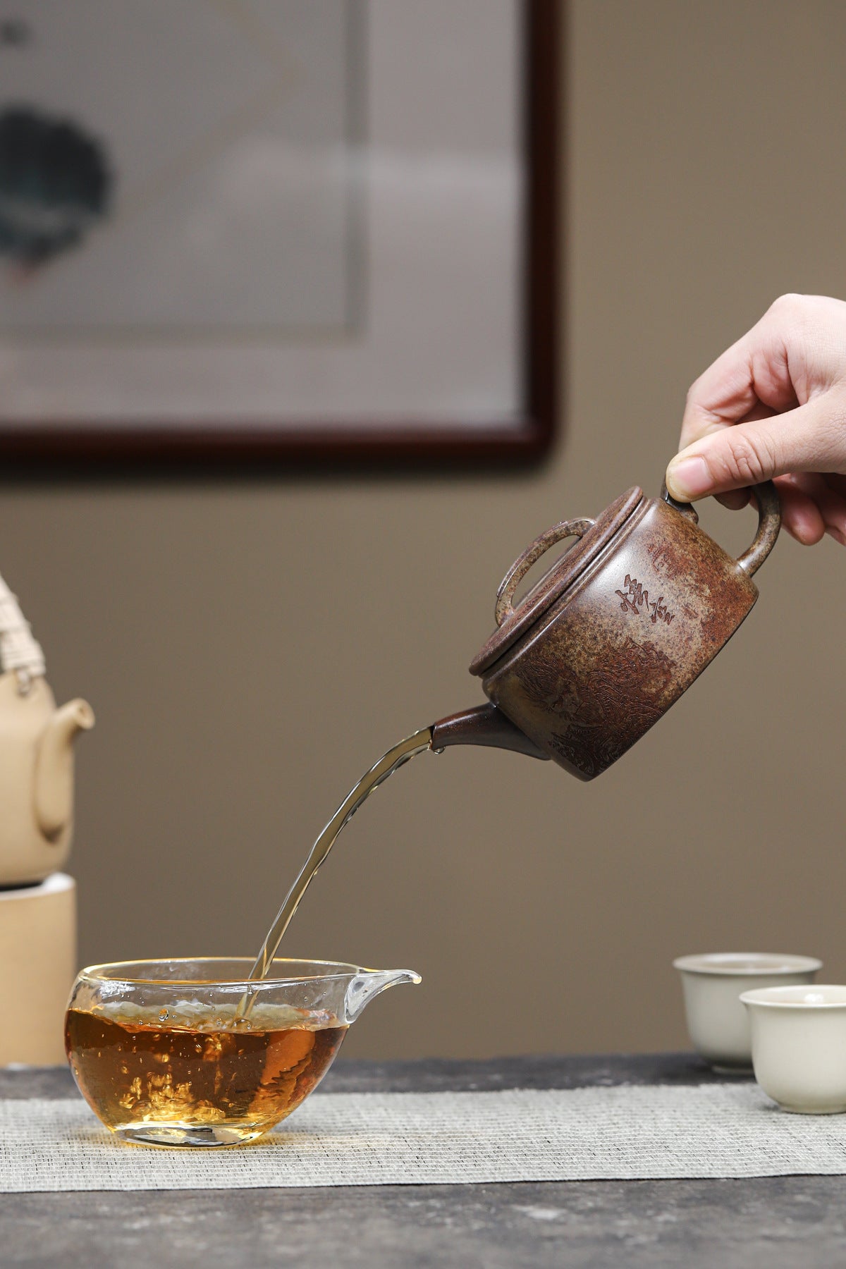Wukong Hanwa Zisha Clay Teapot, 220 ml