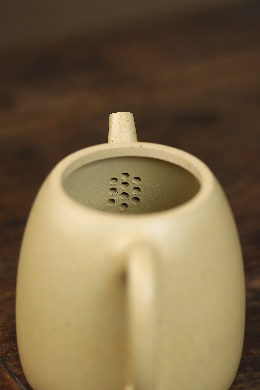 Qinquan Purple Clay Pot Raw Ore Benshan Green