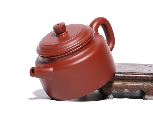 Zisha teapot purple sand Original Mine De bell