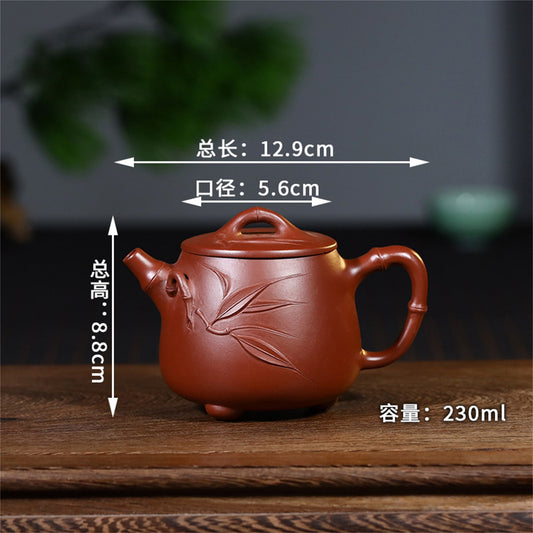 Yixing TeaPot Dahongpao high stone scoop teapot Kung Fu tea set