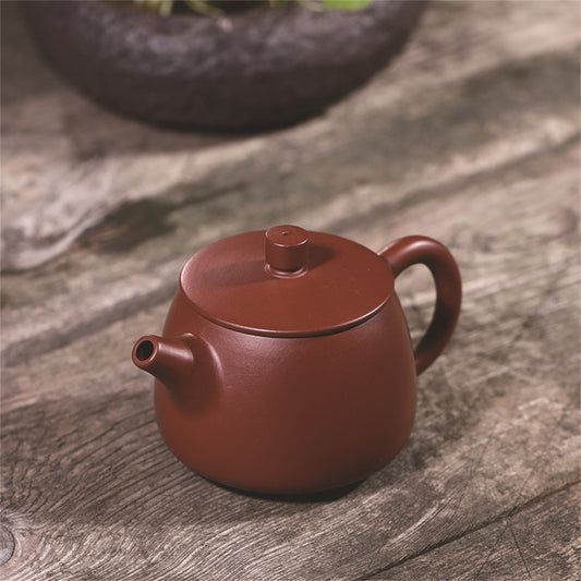 Zisha TeaPot big mouth small capacity teapot kung fu household tea single pot
