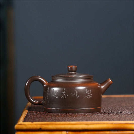 Zisha Teapot Explosive beauty purple clay pot Gift package