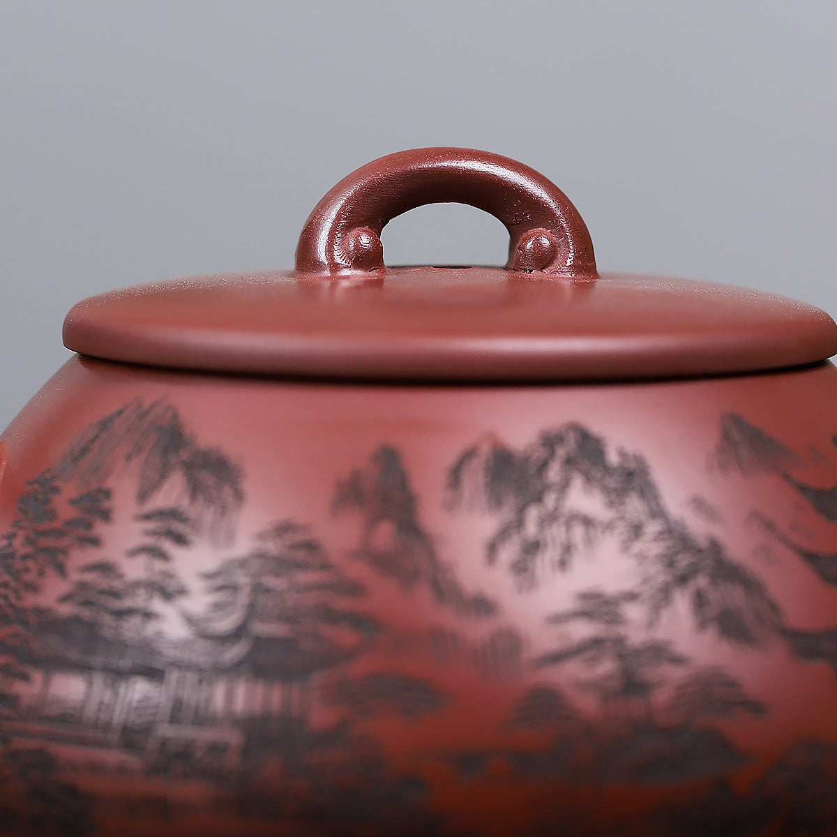 Yun scoop purple clay pot dragon blood sand