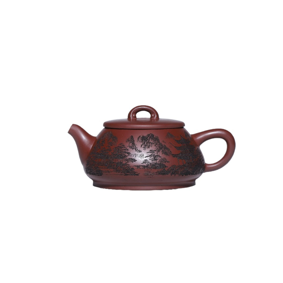 Yun scoop purple clay pot dragon blood sand