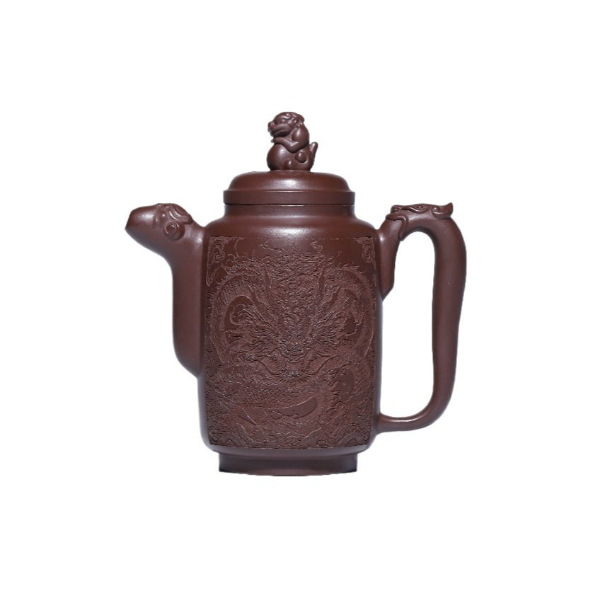 Jisi Zisha Teapot in Original Purple Clay, 320 ml