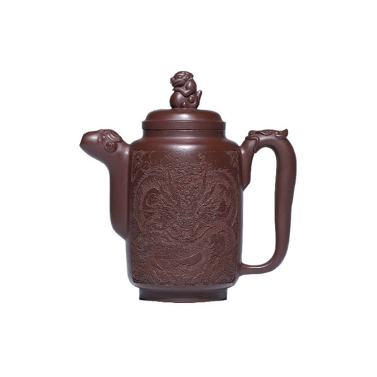 Jisi Zisha Teapot in Original Purple Clay, 320 ml