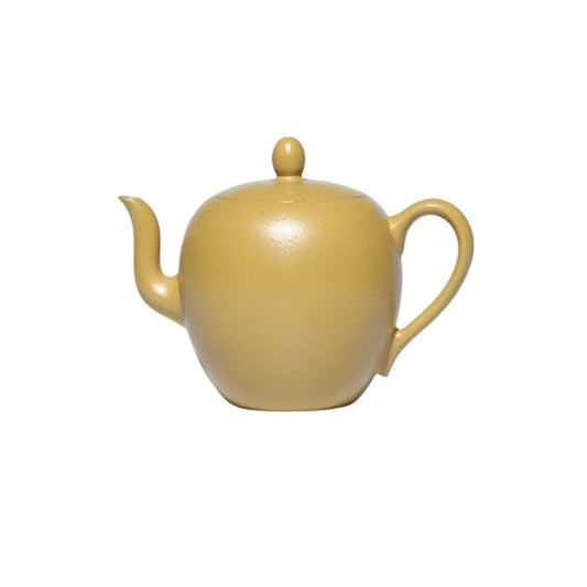 Meiren Jian Zisha Teapot in Golden Zhuni Clay, 130 ml
