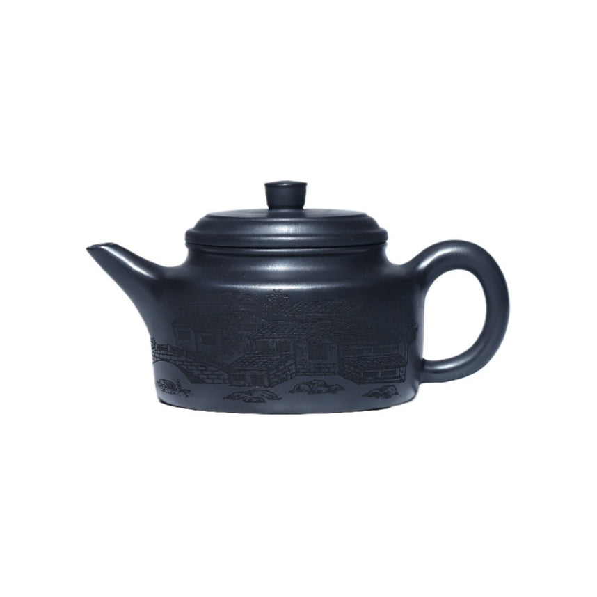 Dezhong Purple Clay Teapot, Shihuang Clay, 260 ml