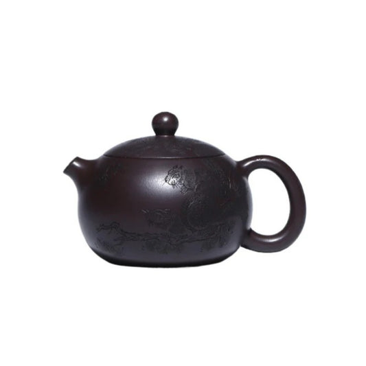 Songqu Xishi Yixing Zisha Teapot 220ml original mineral purple clay