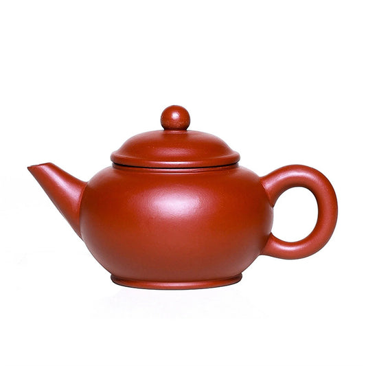 Shuiping Teapot Yixing Zisha Teapot 200ml original ore Dahongpao clay