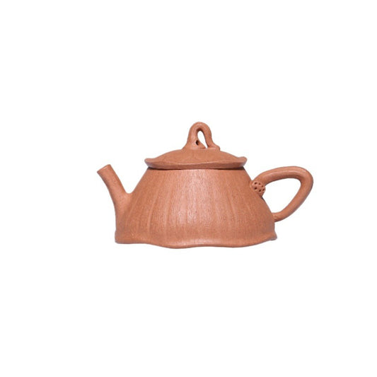 Lotus pod pot yellow downhill purple sand teapot