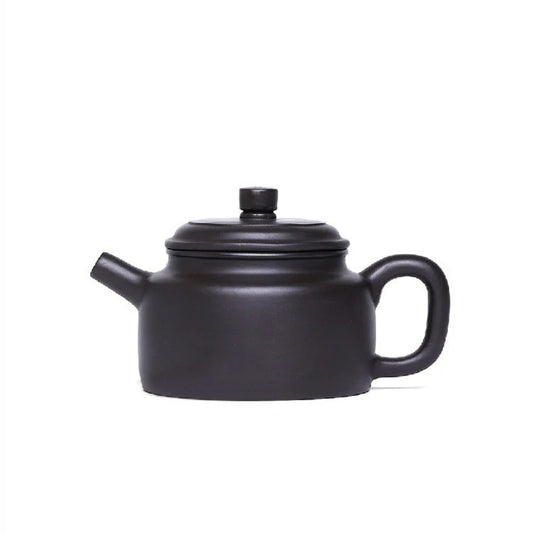 Dezhong Yixing Zisha Teapot 250ml raw ore black mud