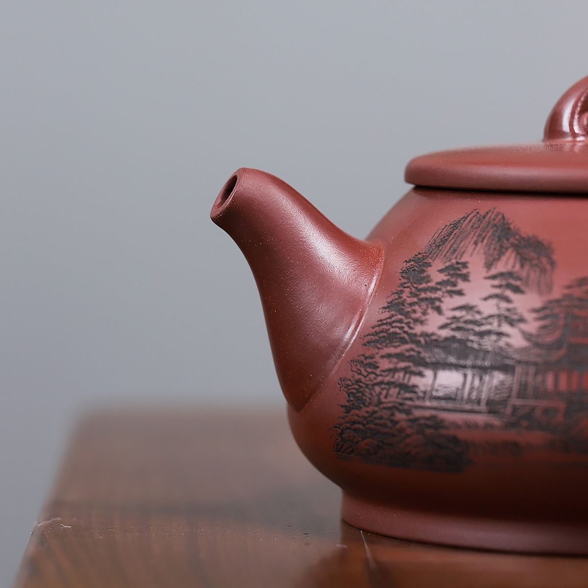 Yun scoop purple clay pot dragon blood sand